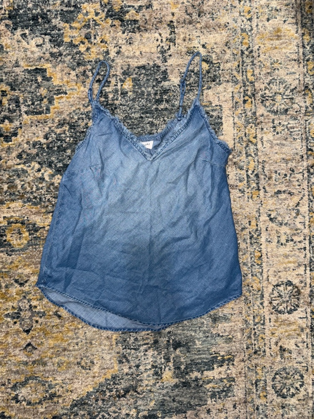 Bella Dahl Light Blue Denim-Style Camisole